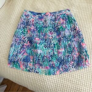 Lilly Pulitzer Fringe Skirt